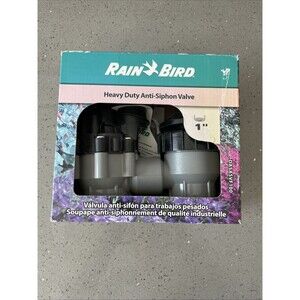 2x Rain Bird Heavy Duty Anti Siphon Valve DASASVF100 Electric Sprinkler Valve